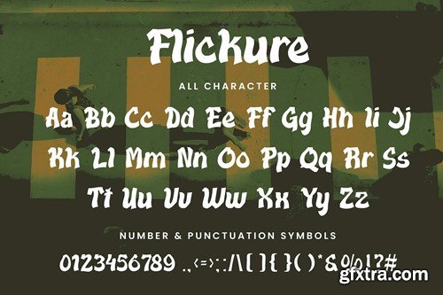 Flickure - Graffiti Font 66DSU24