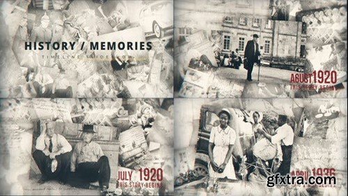 Videohive History Slideshow 51237446