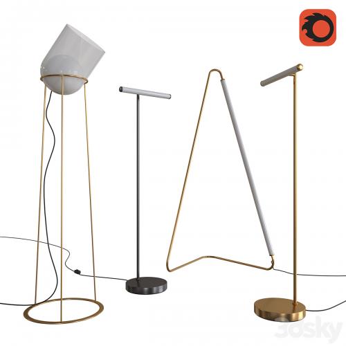 West Elm Floor Lamps set 06