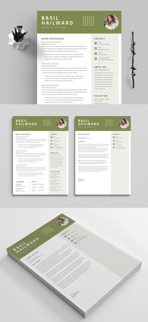 Simple Resume Layout - 474281648