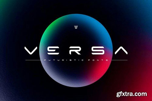 Versa | Futuristic Font JBHYZCR