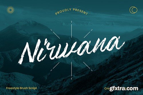 Nirwana Freestyle Brush Script Font UK6DYZQ