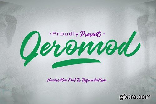 Qeromod - Handwritten Brush Font Q7YWRZR