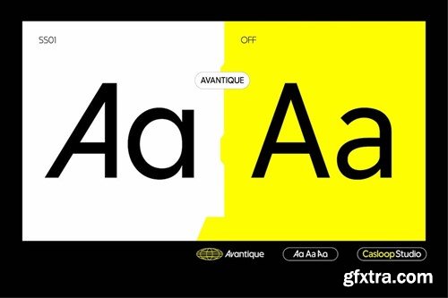 Avant ique - 70s 60s Youthful Geometric Sans Serif MVTKU59