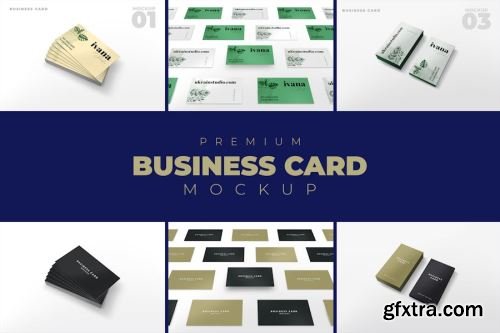 Business Card Mockup Collections #4 13xPSD