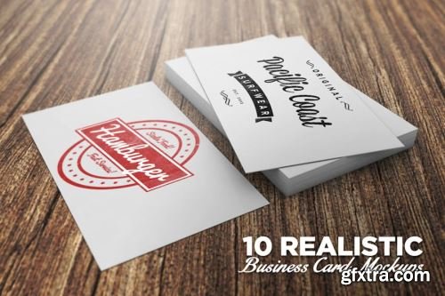 Business Card Mockup Collections #4 13xPSD