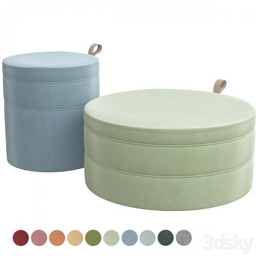 Bolia Large Garb Pouf