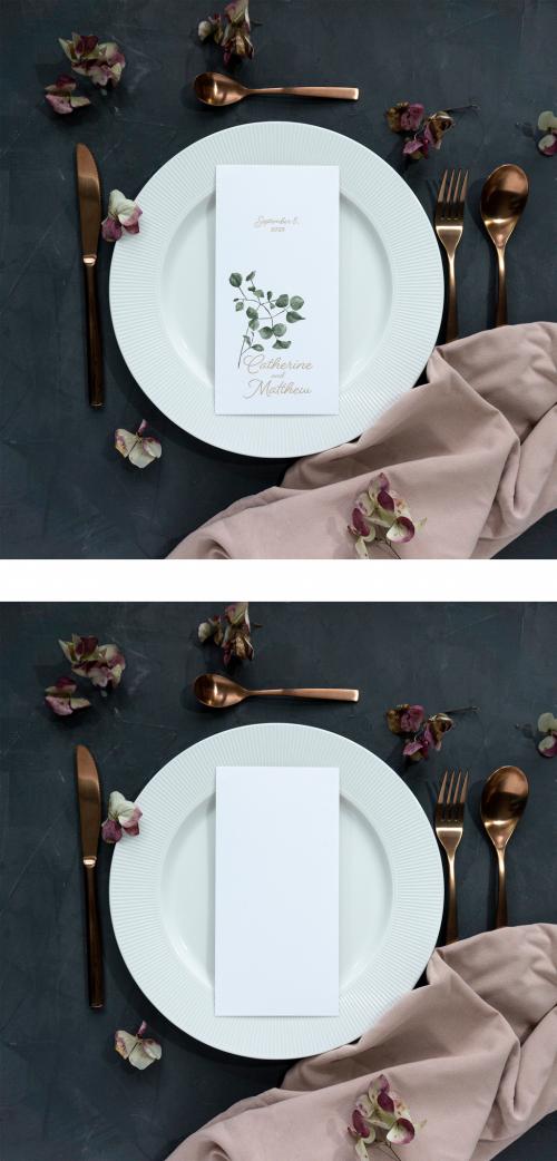 Mockup Menu Stationery - 474779178