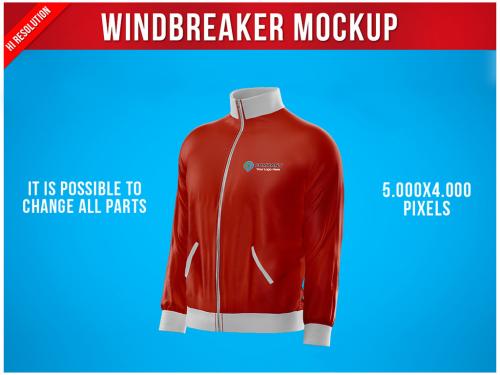 Windbreaker Mockup - 474779355