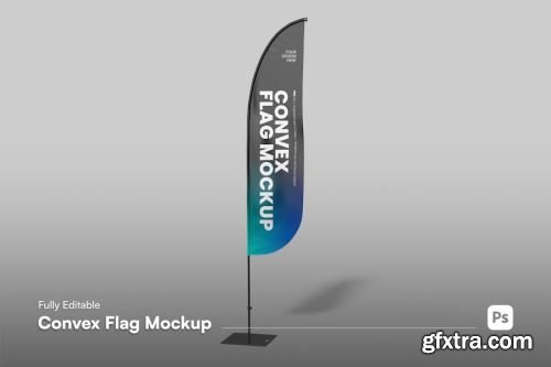 Flag Mockup Collections #5 13xPSD