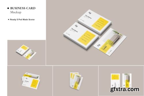 Business Card Mockup Collections #3 13xPSD