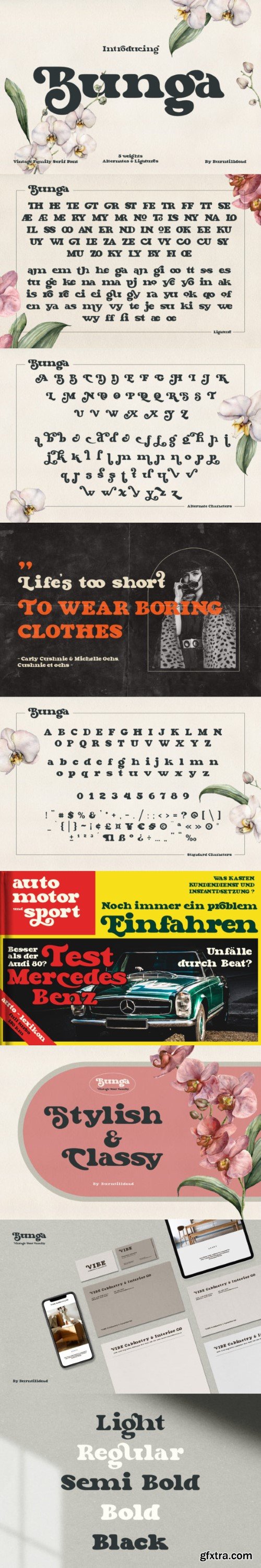 Bunga Font