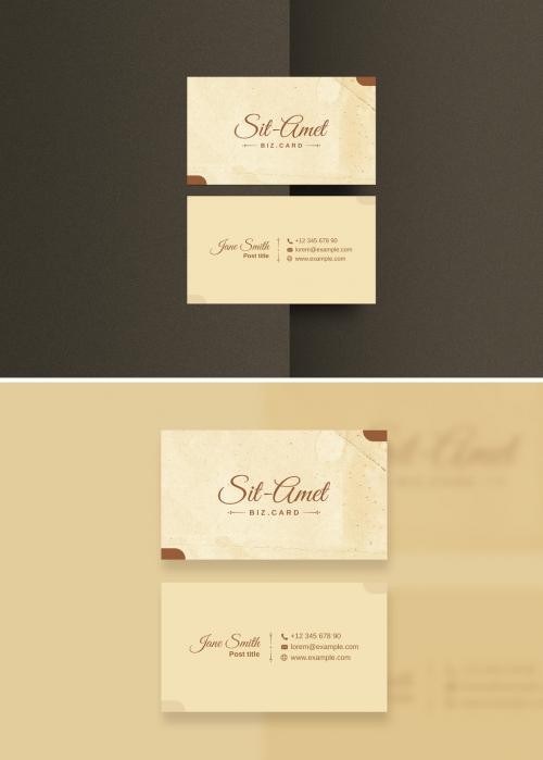 Simple Business Card - 474978690