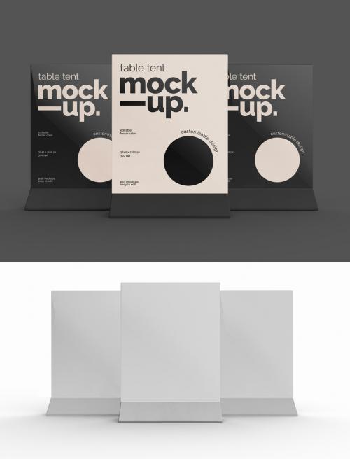 Table Tent Mockup - 475187355