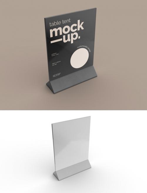 Table Tent Mockup - 475187366