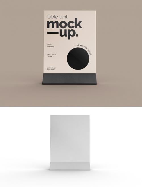 Table Tent Mockup - 475187375