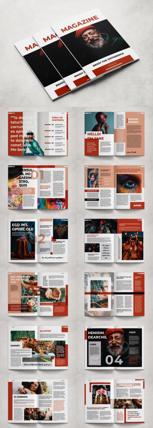 Creative Magazine Layout - 475187744