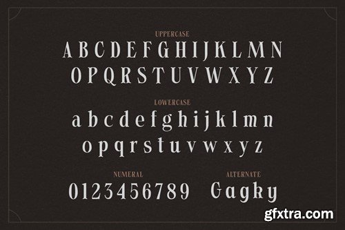 Crondie - Vintage Serif Typeface UPJKKJ2