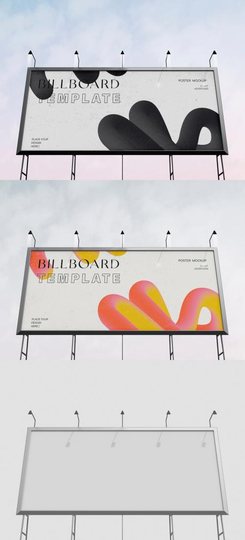 3D Advertising Billboard Mockup - 475617577