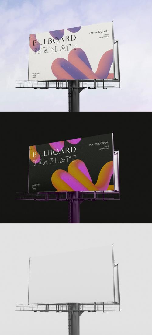 3D Outdoor Sign Mockup - 475617580