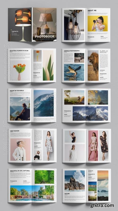 Photobook Template Layout 757163658