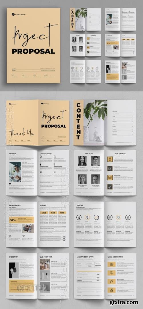 Minimalist Business Proposal Layout 675810526