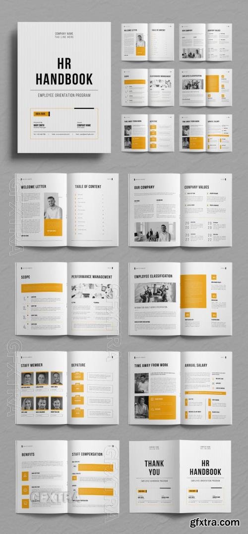 HR Employee Handbook Template 675810484