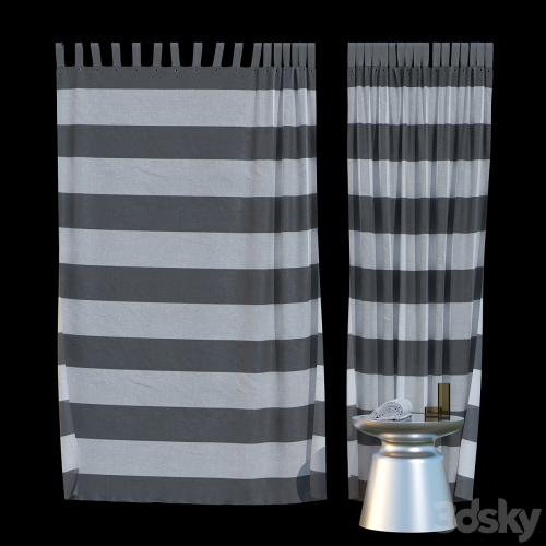 bathroom curtains