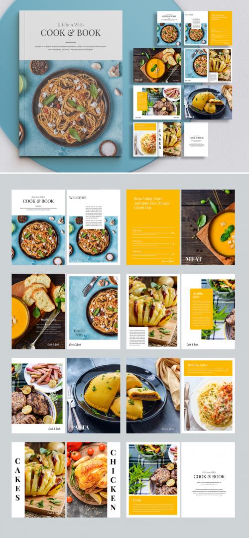 Cook Book Layout - 476310730