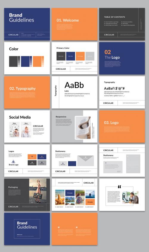 Brand Guidelines Layout - 476312089