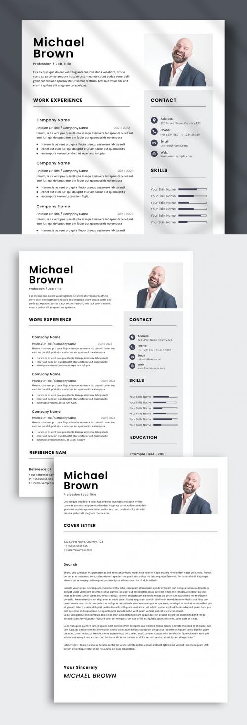 Clean Resume Layout - 476312093