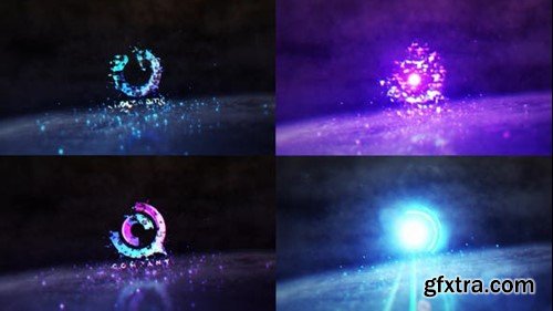 Videohive Dark Energy Logo Reveal Intro 51227990