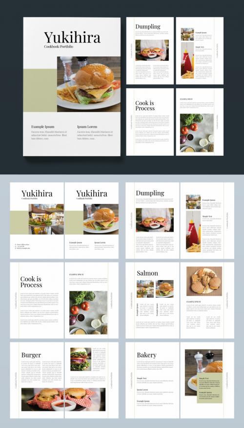 Food Brochure Layout - 476479372