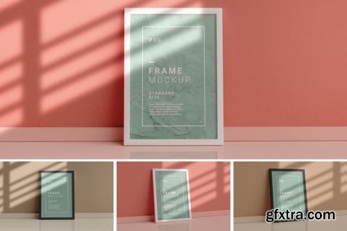 Picture Frame Mockup Collections #5 12xPSD