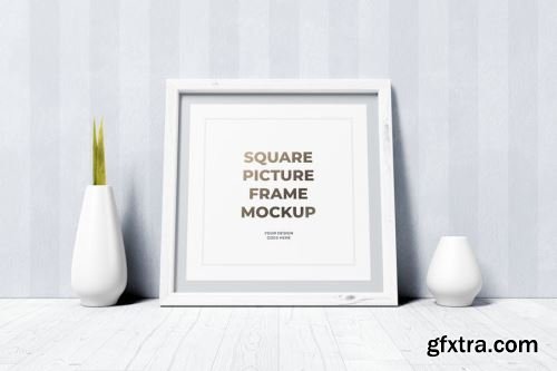 Picture Frame Mockup Collections #5 12xPSD