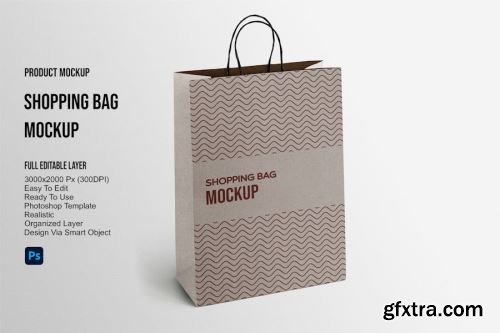 Shopping Bag Mockup Collections #2 14xPSD