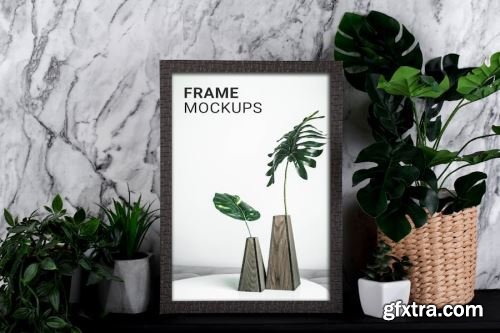 Picture Frame Mockup Collections #3 12xPSD