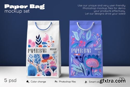 Shopping Bag Mockup Collections #10 15xPSD