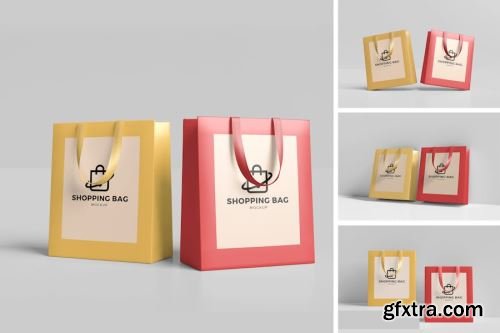 Shopping Bag Mockup Collections #10 15xPSD