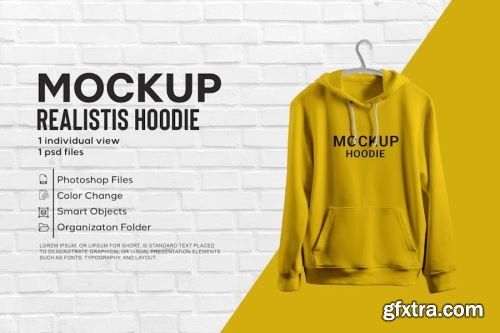 Hoodie Mockup Collections #1 9xPSD