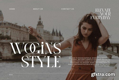 Missky Elegant Serif Font Typeface CLAUY9N