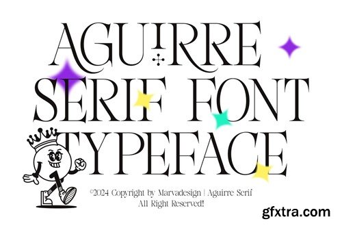 Aguirre - Serif Typeface SE5CGSC