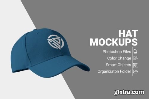 Cap Mockup Collections #10 13xPSD