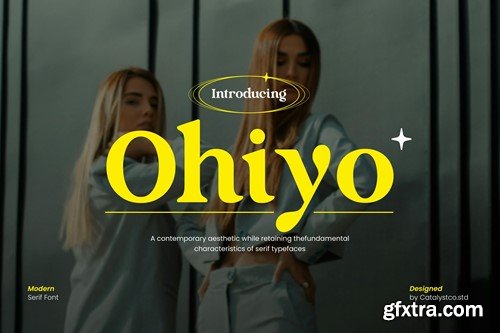 Ohiyo Modern Serif Font 7CMKZVR