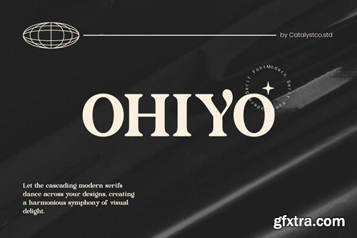 Ohiyo Modern Serif Font 7CMKZVR