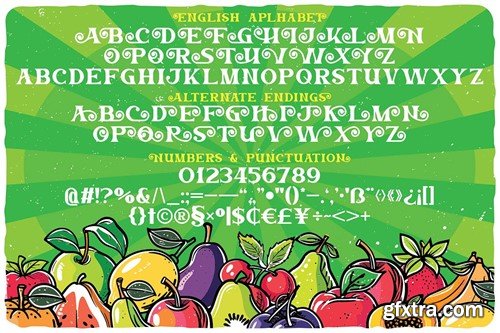 Max Fruit Bold Retro Font UTRX2MB