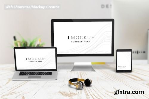 Website Showcase Mockup Collections #3 15xPSD