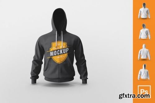 Hoodie Mockup Collections #8 12xPSD