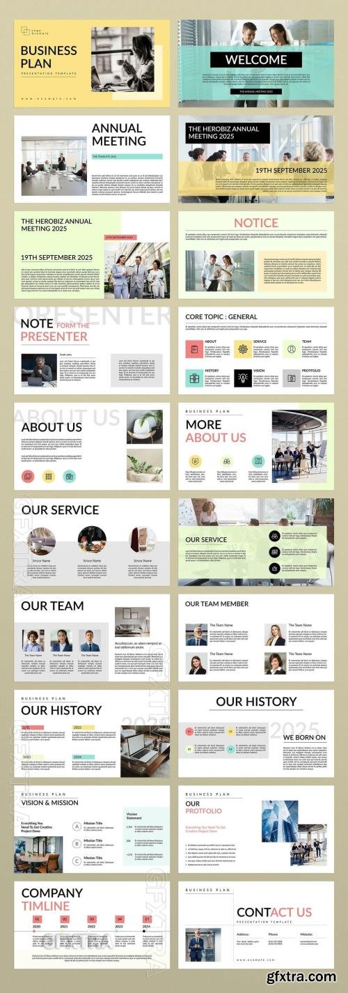 Business Plan Presentation Template 755488574