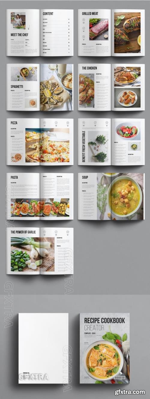 Recipe Book Creator Template 757185109